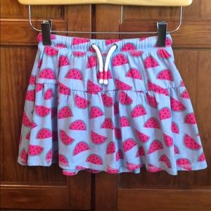 Cute watermelon pattern skort.